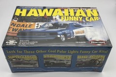 Polar Lights, Roland Leong’s, Hawaiian Funny Car, 1/24 Scale, New Sealed.