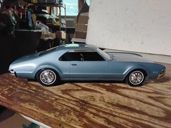 1966 OLDSMOBILE TORONADO Metallic Blue Promo Dealer OLDS Model