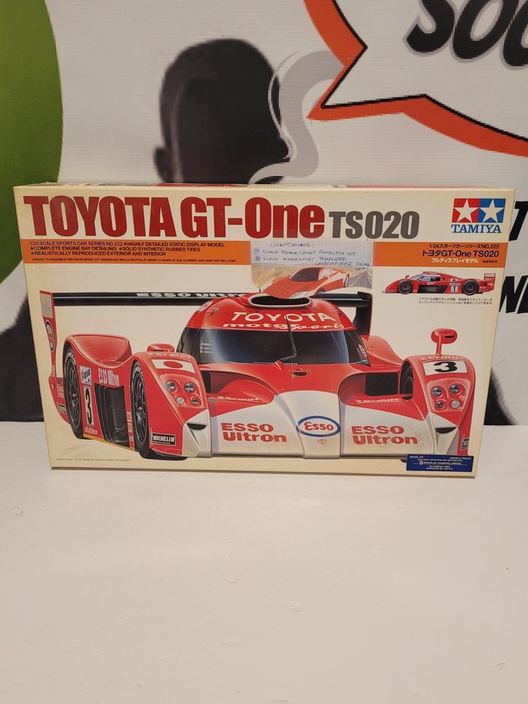 Tamiya 1/24 Toyota GT-One TS020 Le Mans Model Kit + PE & Carbon Decals