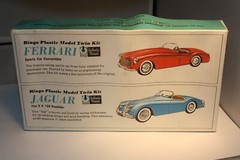 1950s Ferrari & Jaguar XK120 Roadsters Ringo Toys Made in USA Mint in Box