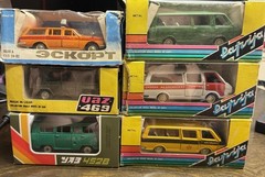 28 Soviet Vintage A-numbers 1:43 Model Car made in USSR