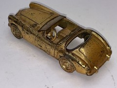 1956 MGA Promo Cigarette Lighter 1/32 Diecast Gold Plated Yamazaki Co Japan