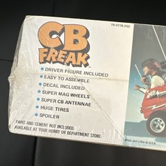 MPC CB Freak Model Kit 1-0778 Unassembled Driver Figure Decals Mag Wheels 1977