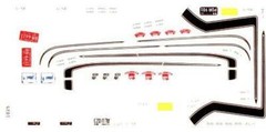 Fred Cady 1025 1969 CamaroZL-1427 and SS 396 special hood,side stripes 1/18decal