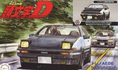 FUJIMI 1/24 Initial D Series No.019 TRUENO AE86 Takumi Fujiwara Kit ISD-019