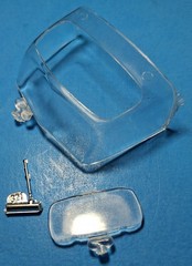 40 FORD SEDAN DELIVERY – CLEAR WINDOWS – AMT T769 – MODEL CAR KIT PARTS LOT