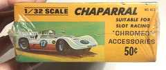 Vintage New Palmer Plastics Chaparral Racing Car Hot Rod Model Kit No 411 Sealed