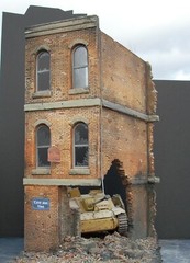 Dioramas Plus DP1 Brick Ruins 1/35 Scale Building Kit NIB Military Ruins WWII