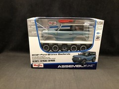Maisto Assembly Line 2021 Ford Bronco Badlands 1:24 SC Diecast Model Kit 39535