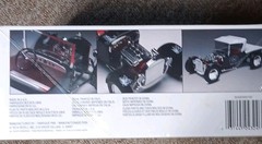 Monogram Black Widow Hot Rod 1:24 Plastic Model Kit Molded Color Decals 85-4224