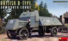 MINIART 39006 1/35 SCALE British B-Type Armoured Lorry Model Kit