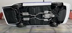 Nicely built 1/25 scale 1997 Ford Crown Victoria NYPD White Blue RMP READ