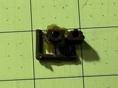 Nichimo R-3502 British Army Tank “Chieftain” Kitbash Parts Smoke Launchers