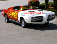 “George Barris” “Fireball 500” 1966 Custom Barracuda Show Car PHOTO! #(7)