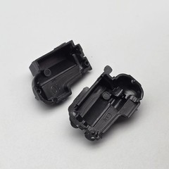 Monogram 1/24 Black Widow Hot Rod Parts Kitbash Engine Halves