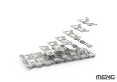 MENG TS-058 1/35 German Main Battle Tank Leopard 2A4(Ukraine) Assembly Model Kit