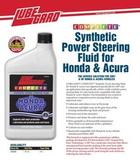 LUBEGARD Power Steering Fluid for HONDA ACURA Fully Synthetic 32oz 2012 Ford …