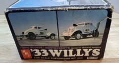 AMT ‘33 Willys 1/25 Scale Customizing Kit “OH George” Montgomery National Record