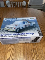 Revell 91 Ford F-350 Duallie Pickup Open Box NOB ! 100% Complete Ready To Build!