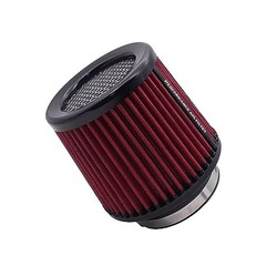 3 3.5 4 inch Cold Air Intake Filter 76mm 89mm 101mm Performance Cone A-4in-Red