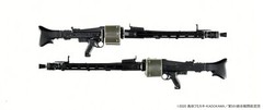 1/12 Little Armory LASW02 Strike Witches: Road to Berlin MG42S Set of 2 328858