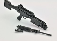 TOMYTEC 268895 1/12 Little Armory LA032 M249 Type Unpainted Runner Kit