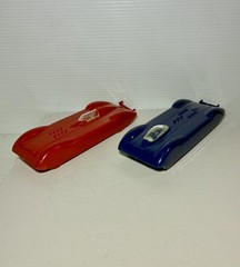 Vintage Hawk Model Car Rubberband Powered Bonneville Racers 1961