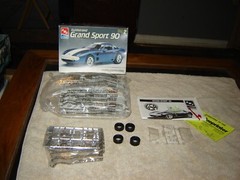 AMT ERTL #6461 Model kit Guldstrand Grand Sport 90 Box open kit Sealed 1/25 1994