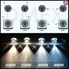 DMEX D1S HID Headlight Bulbs Xenon 35W Replacement 66144 66140 85140 85415
