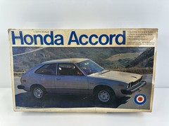 Rare Vintage 1980’s Entex Honda Accord Model Kit 1/20 9043 Japan