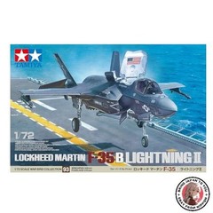 NEW TAMIYA 60793 1:72 F-35B Lightning II – Faithful Replica Plastic Kit Crafts