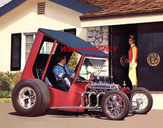 Steve Scott “Uncertain “T” 1960’s Custom Hot Rod Show Car PHOTO! #(4)