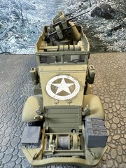 Built 1/35 M16 AA Half-Track Multiple Motor Carriage Anti-Aircraft !!