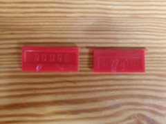 Vintage 1966 Issue IMC #107-200 Dodge Little Red Wagon Model 6/27