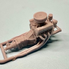 Ford 358 ci NASCAR Engine 1/25
