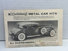 1/18 HUBLEY CLASSIC METAL KIT 1932 MODEL SJ DUESENBERG 150 PARTS