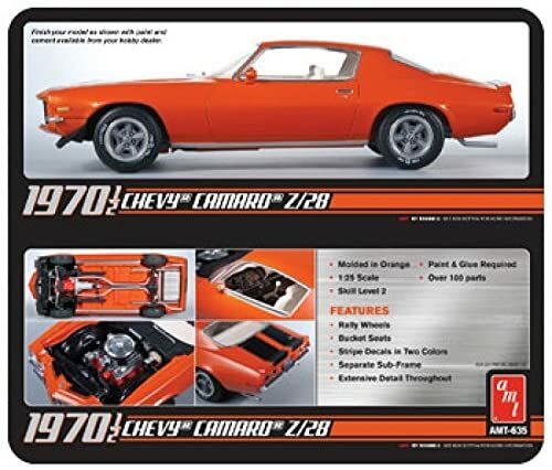 AMT 1970.5 Camaro Z28 Model Kit1:25 Scale Car Model Kit new in box