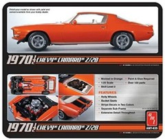 AMT 1970.5 Camaro Z28 Model Kit1:25 Scale Car Model Kit new in box