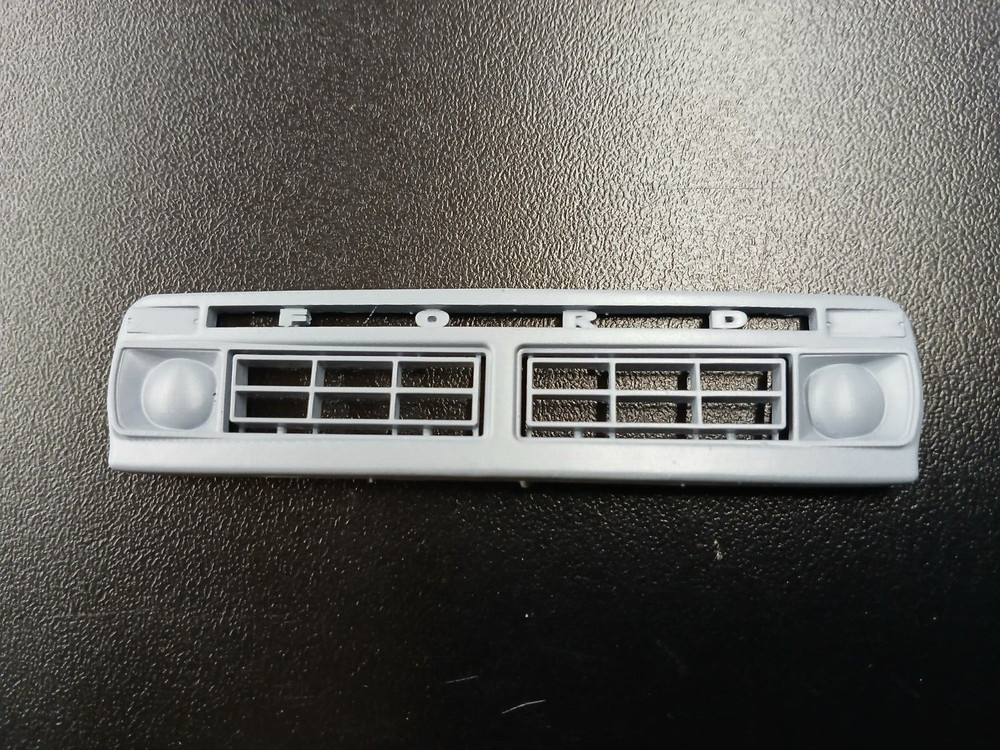 Vintage 1976 – 1977 Ford F-Series Grille 3D Resin – Custom Model – 1/25