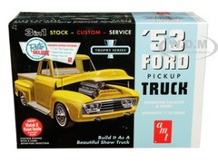 SKILL 2 MODEL KIT 1953 FORD PICKUP “TROPHY SERIES” 3-IN-1 1/25 BY AMT AMT882