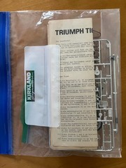 Lindberg 1/16 TRIUMPH TIGER 100 MOTORCYCLE