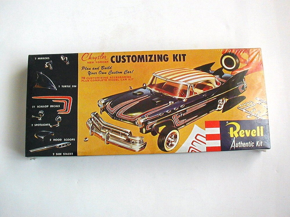 FACTORY SEALED Chrysler New Yorker Customizing Kit by Revell #H-1231