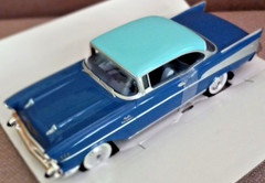 Revell 1957 Chevrolet Bel Air Hard Top Promo Model Blue Manufactured 2000