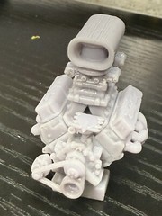 1/25 Ford Windsor Tunnel Ram Engine 12k 3D Printed