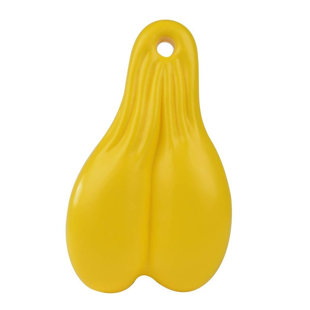 Gg Grand General 57336 9-1/2 Inches Yellow Plastic Xtra Big Ballz