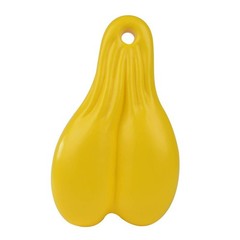 Gg Grand General 57336 9-1/2 Inches Yellow Plastic Xtra Big Ballz
