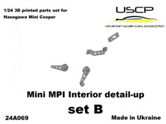USCP 24A069 1/24 Mini MPI Interior detail-up set B set Resin kit Upgrade kit