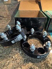 YHT AUTO 1″ Wheel Spacers 5×114.3 (5×4.5) M12x1.5, 82.5mm 5 Lug Set of 4 (2 box)