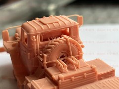 3d Printed 1/72 BM21 Grad Multiple Launch Rocket System Unpainted Kit