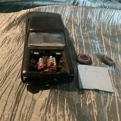 AMT Model Car 1960’s Ford Falcon Sprint ? Maybe? Screw Bottom 4 Restoration